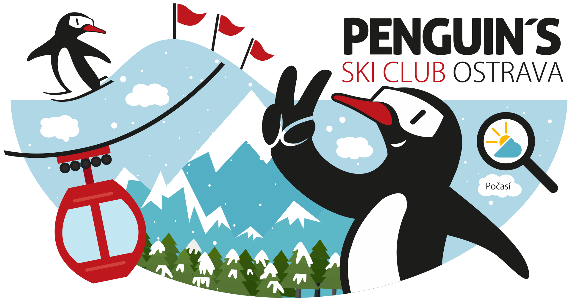 Penguin's Ski Club header image